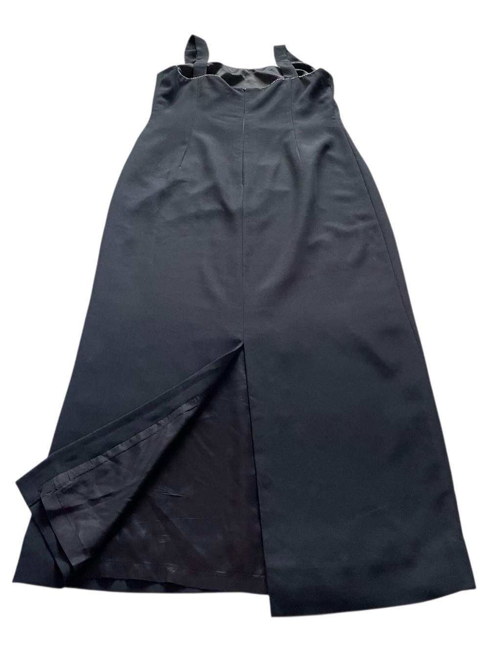 Frascara Black Evening Gown Women's Dress,12 - Picture 8 of 11